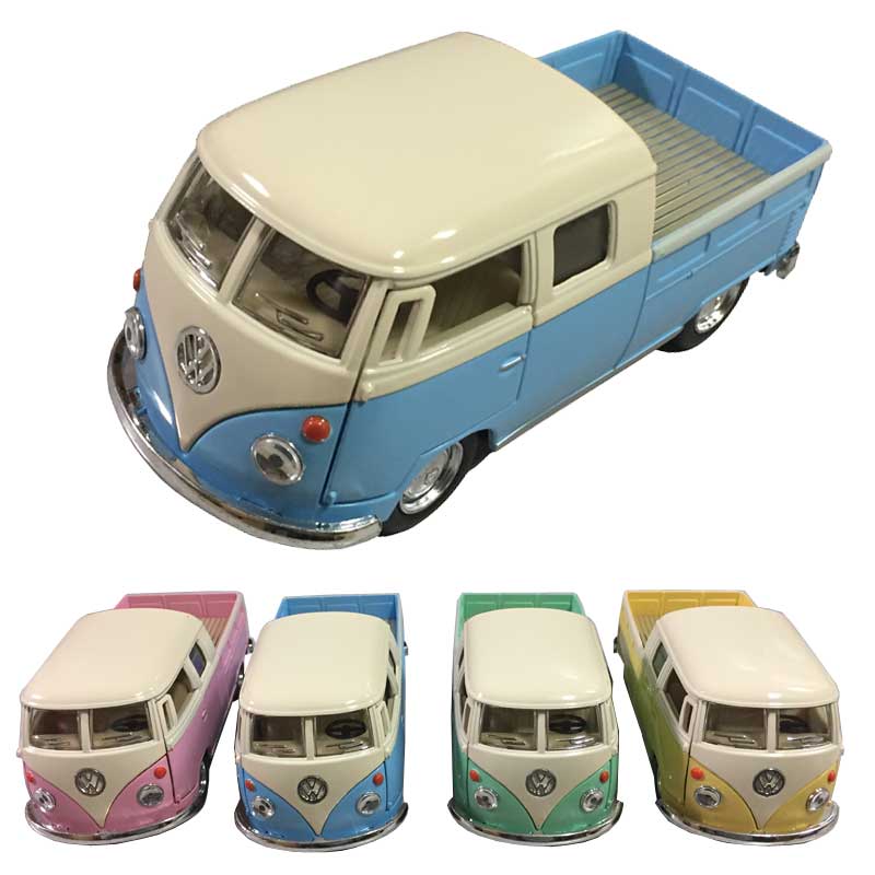 ワーゲンバスのミニカー】Volkswagenキャンバストップ玩具おもちゃ