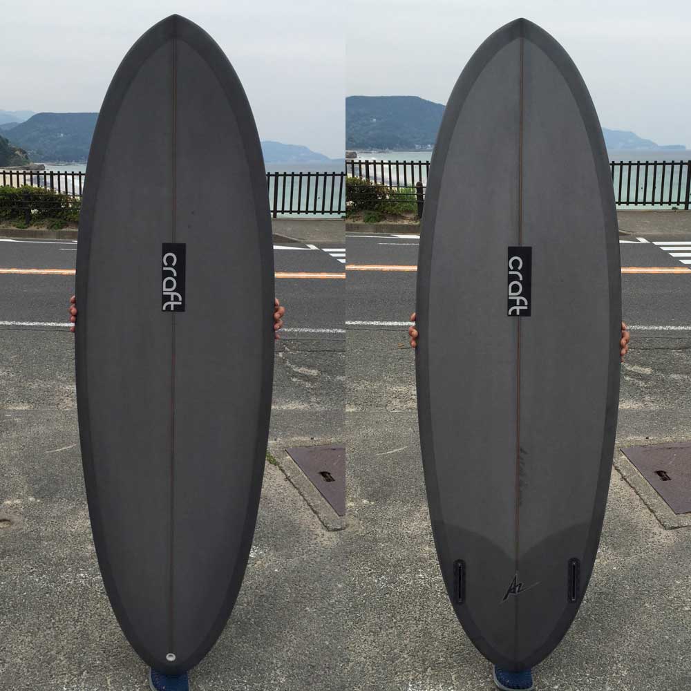 【送料無料】【10％OFF】ショートボード　Craft　Pistachio 5'6 ピスタチオ　ツインフィン/Hada Craft Surfboard  Factory　FUTURES