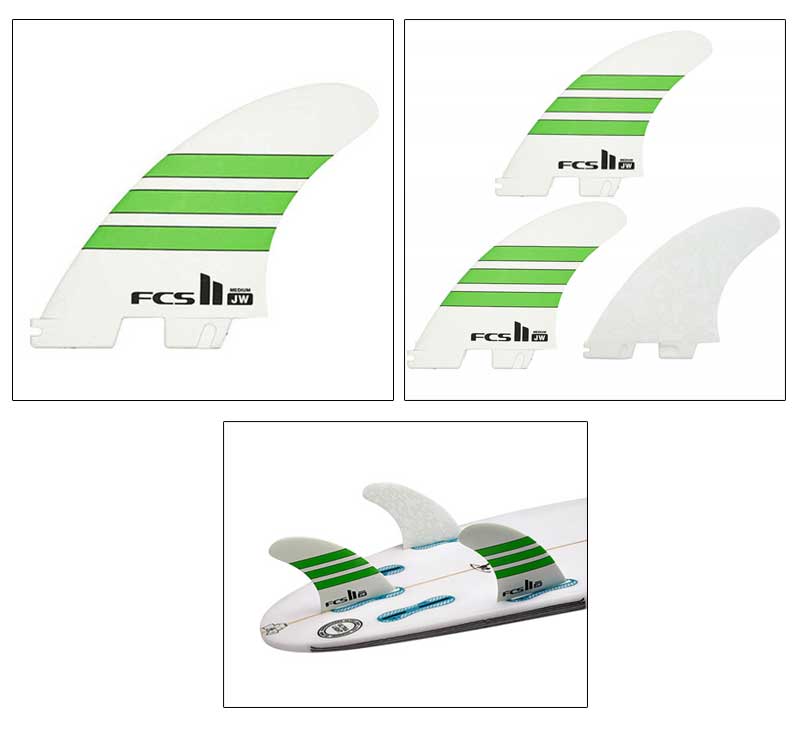 FCS2 ジュリアンウィルソン シグネチャーモデル フィン JW Medium 