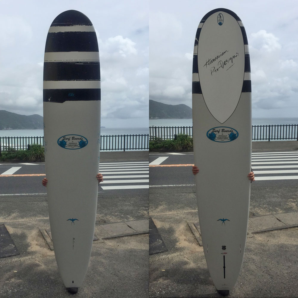 【送料無料】ロングボード　SURFTECH HAWAIIAN PRO DESIGNS ドナルドタカヤマ IN THE PINK 9'3  White/Blue/サーフボード　サーフテック　ハワイアンプロデザイン　インザピンク　エポキシ