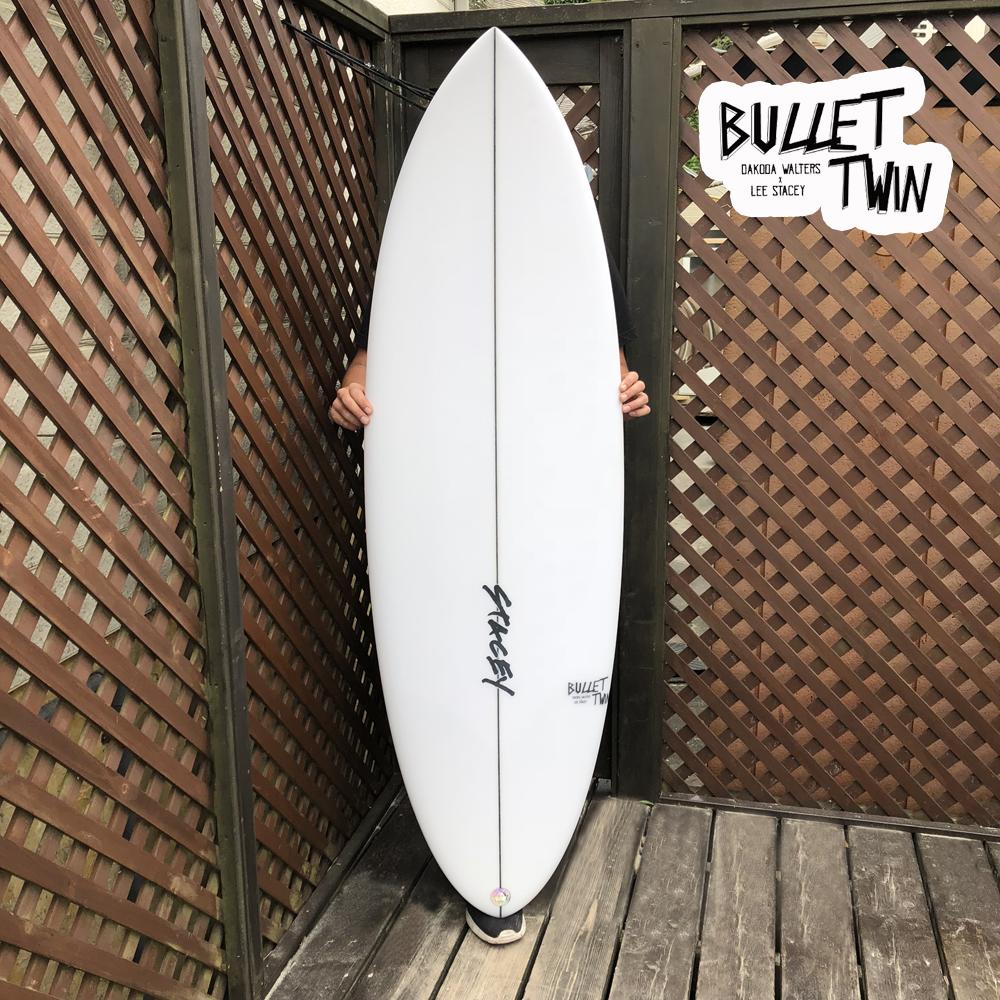 【送料無料】ショートボード STACEY SURFBOARDS ステイシー サーフボード ブレットツイン 5'5 STACEY BULLET TWIN  Shaped by LEE STACEY サーフボード サーフィン