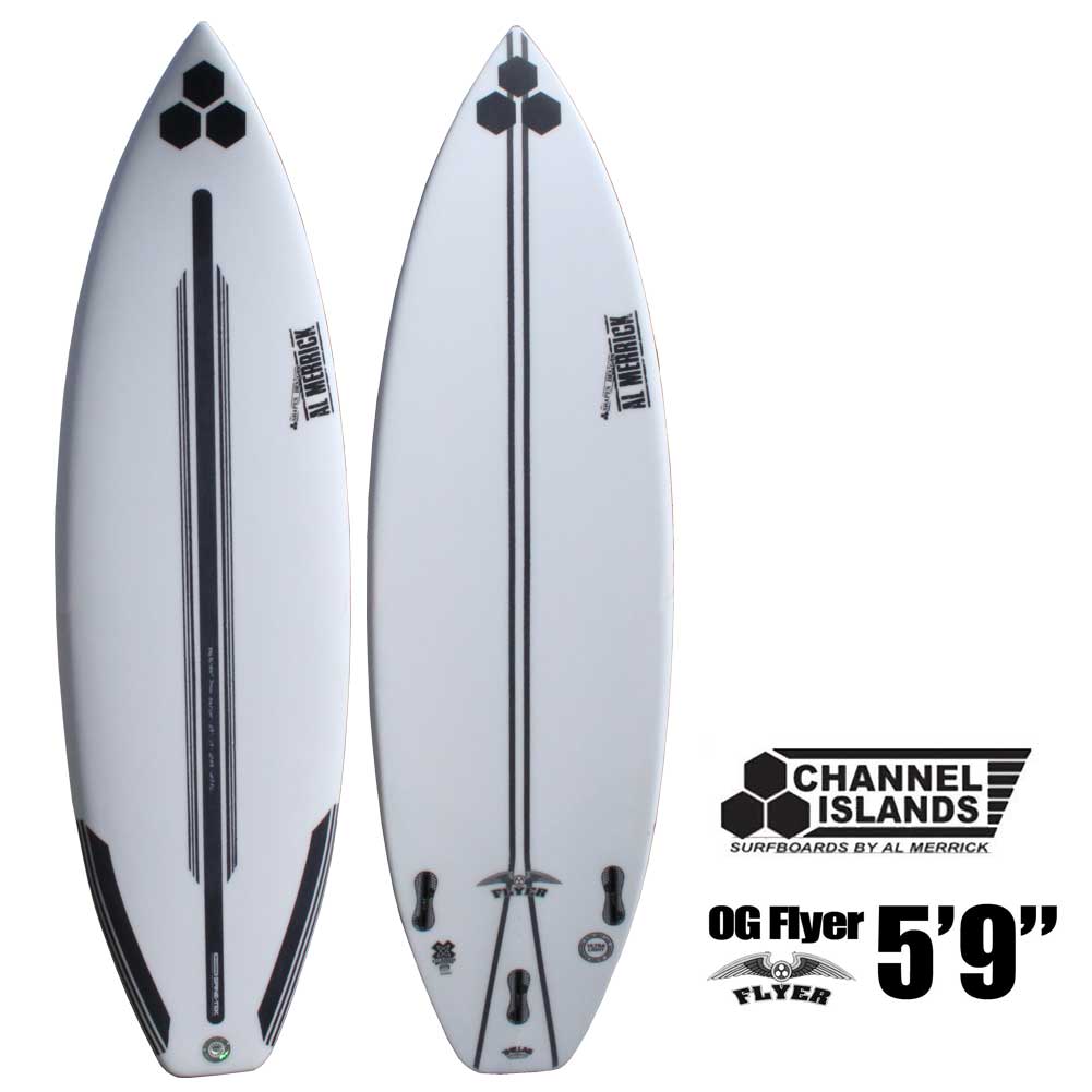 【送料無料】チャネルアイランズ サーフボード アルメリック オージーフライヤー 5'9 SPINE TEK OGFLYER FCS2 3FIN  CHANNEL ISLANDS EPS エポキシ ショートボード