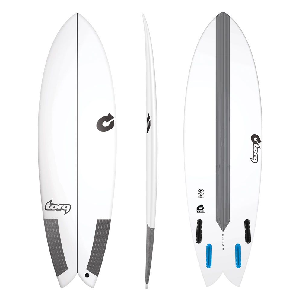 TORQ Surfboard トルクサーフボード TEC FISH 5'8 EPS/フィッシュ 