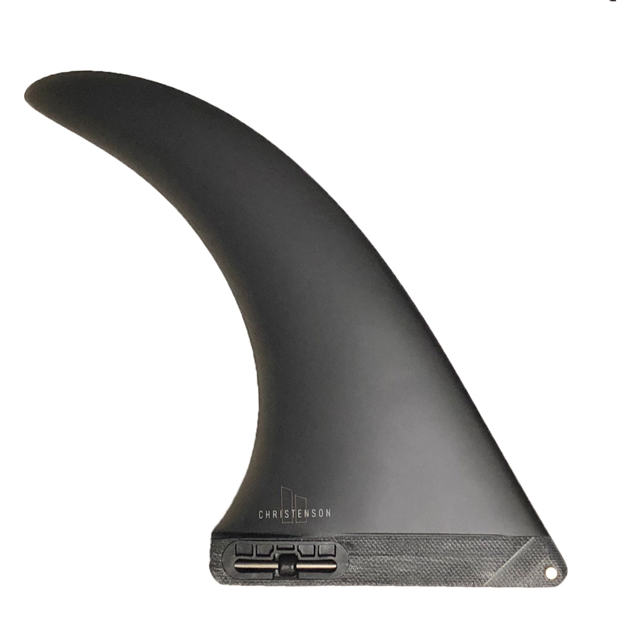 【送料無料】　ロングボードフィン サーフボード フィン FCS2 CHRISTENSON LONGBOARD FIN PG BLACK 8.0  クリステンソン シングルフィン エフシーエス