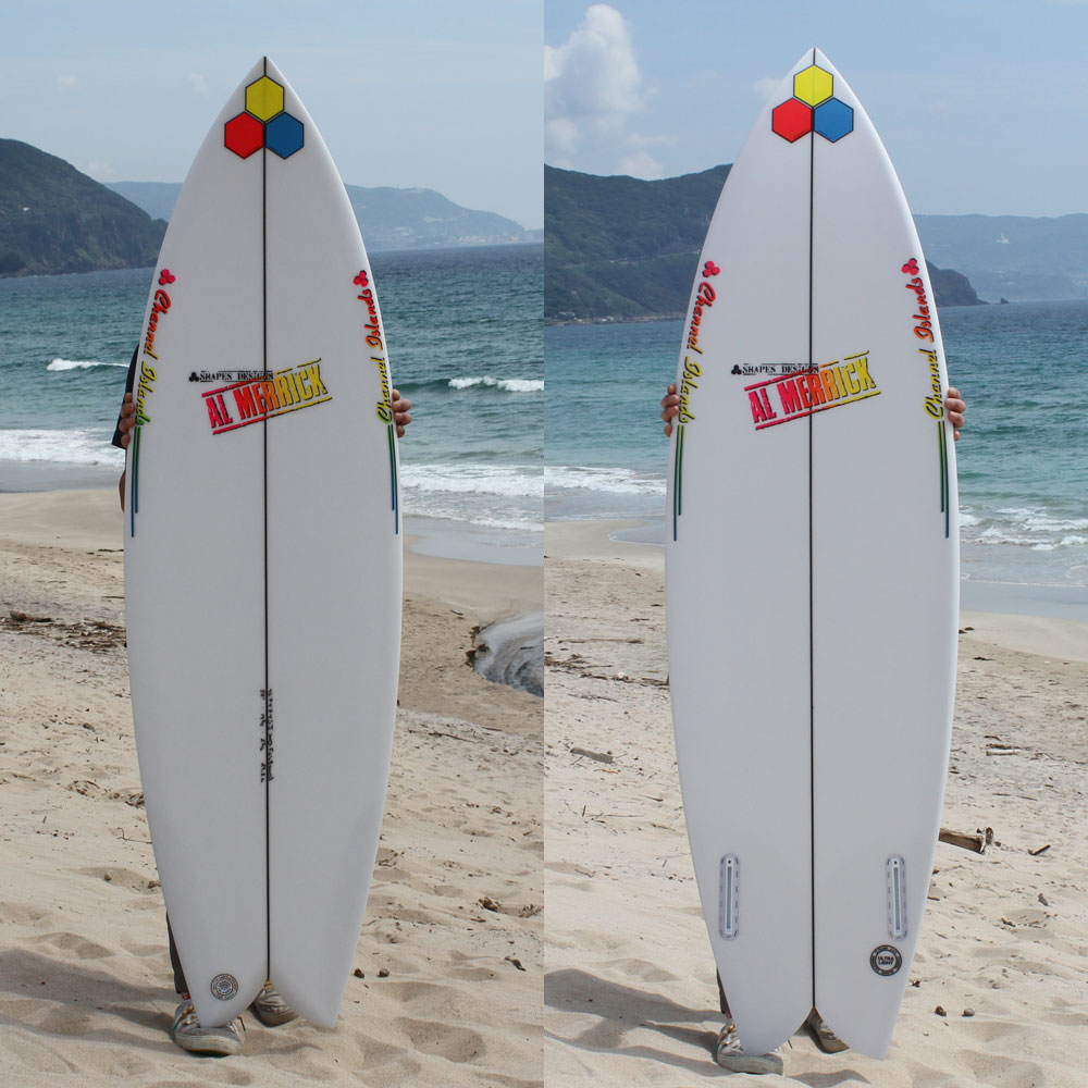 【送料無料】　ショートボード チャンネルアイランド アルメリック サーフボード フィッシュベアード 5'8 ChannelIslands  Almerrick SurfBoards FishBeard サーフィン FUTURE ツインフィン 2FIN TWIN FIN ネックベアード