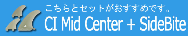 シングルフィン サイドバイト 2+1