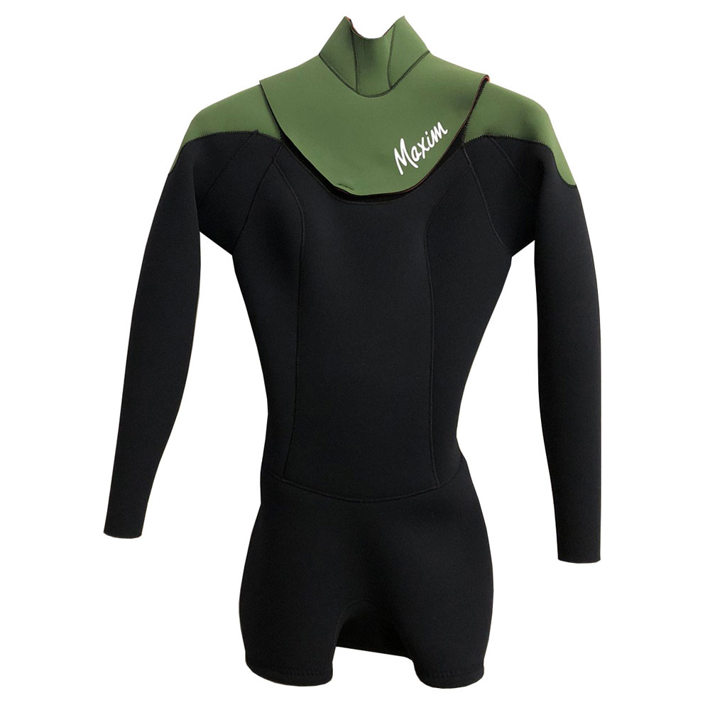 レディースウェットスーツ ロングスプリング マキシム限定ストックウェットスーツ レオ 3mm×2mm NO-ZIP MAXIM WETSUIT REO  Mサイズ 女性用ウェットスーツ サーフィン おススメ