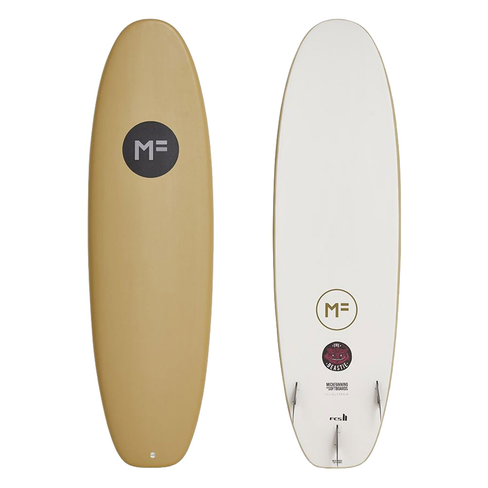 【送料無料】ミッドレングス ファンボード ミックファニング ソフトサーフボード ザ ビースティ 6’0 MICK FANNING SOFT  BOARDS THE BEASTIE FCS2 トライフィン ファンボード サーフィン スカイブルー ソイ コーラル