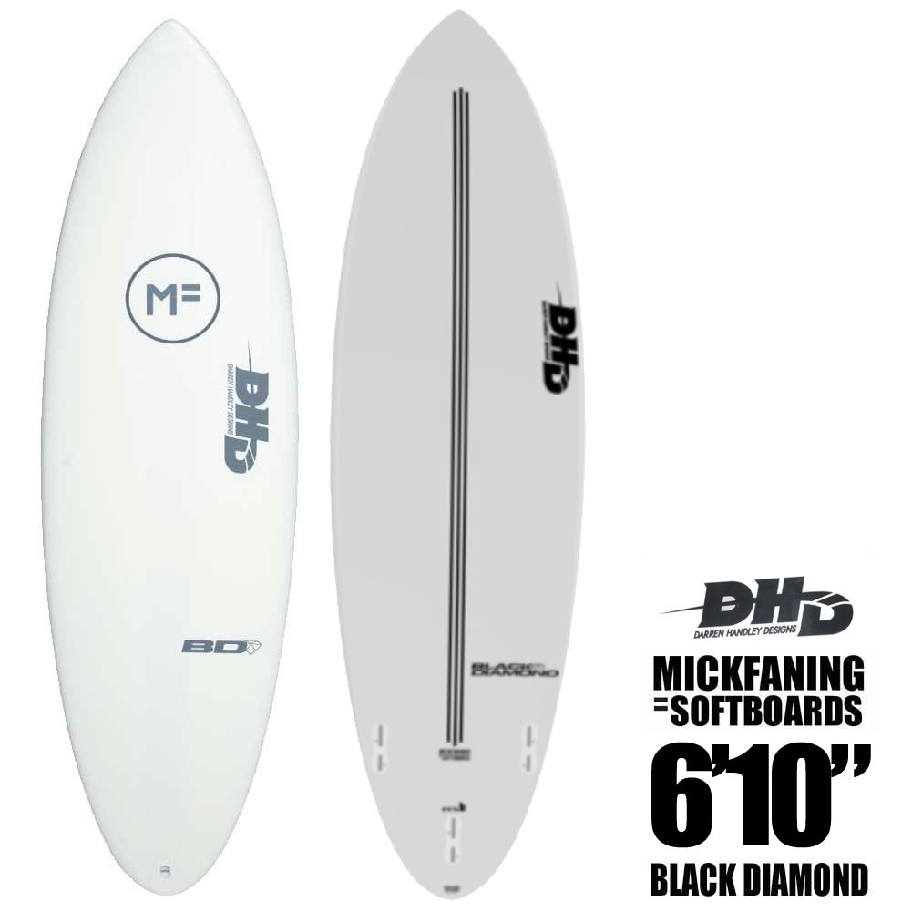 ミックファニングミックファニング ソフトボード DHD TWIN 6'0 MF FIN 