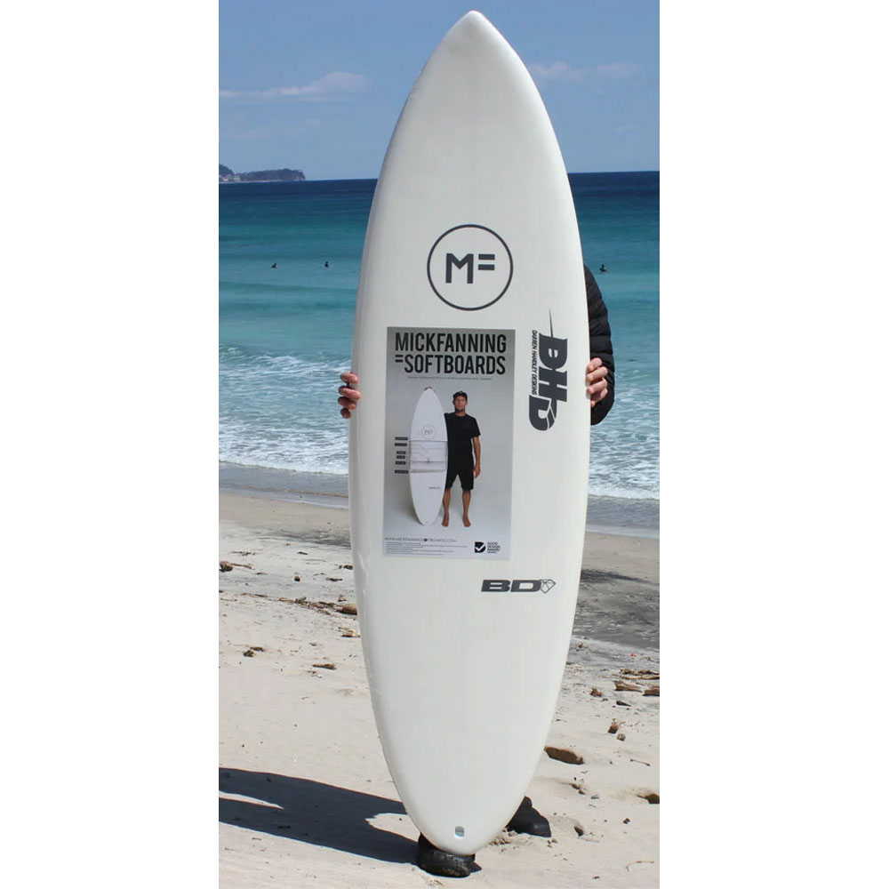 ミックファニング ソフトサーフボード ブラックダイヤモンド 6'10 MICK FANNING SOFT BOARDS BLACKDIAMOND DHD  FCS2