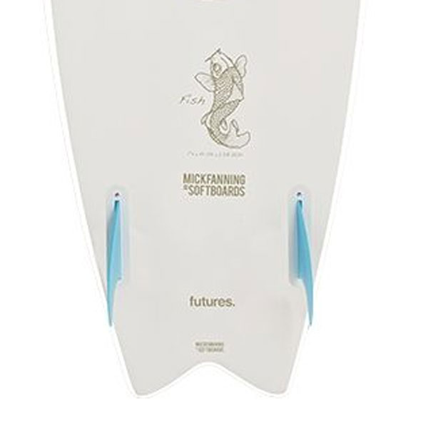 【送料無料】 ミックファニング ソフトボード サーフボード KUMAFISH 5'8 FUTURE クマフィッシュ フューチャー MICK  FANNING SOFTBOARD 2022年モデル F22-MF-KUS-508 MF soft boards 日本正規品 SOY WHITE ソイ  ホワイト