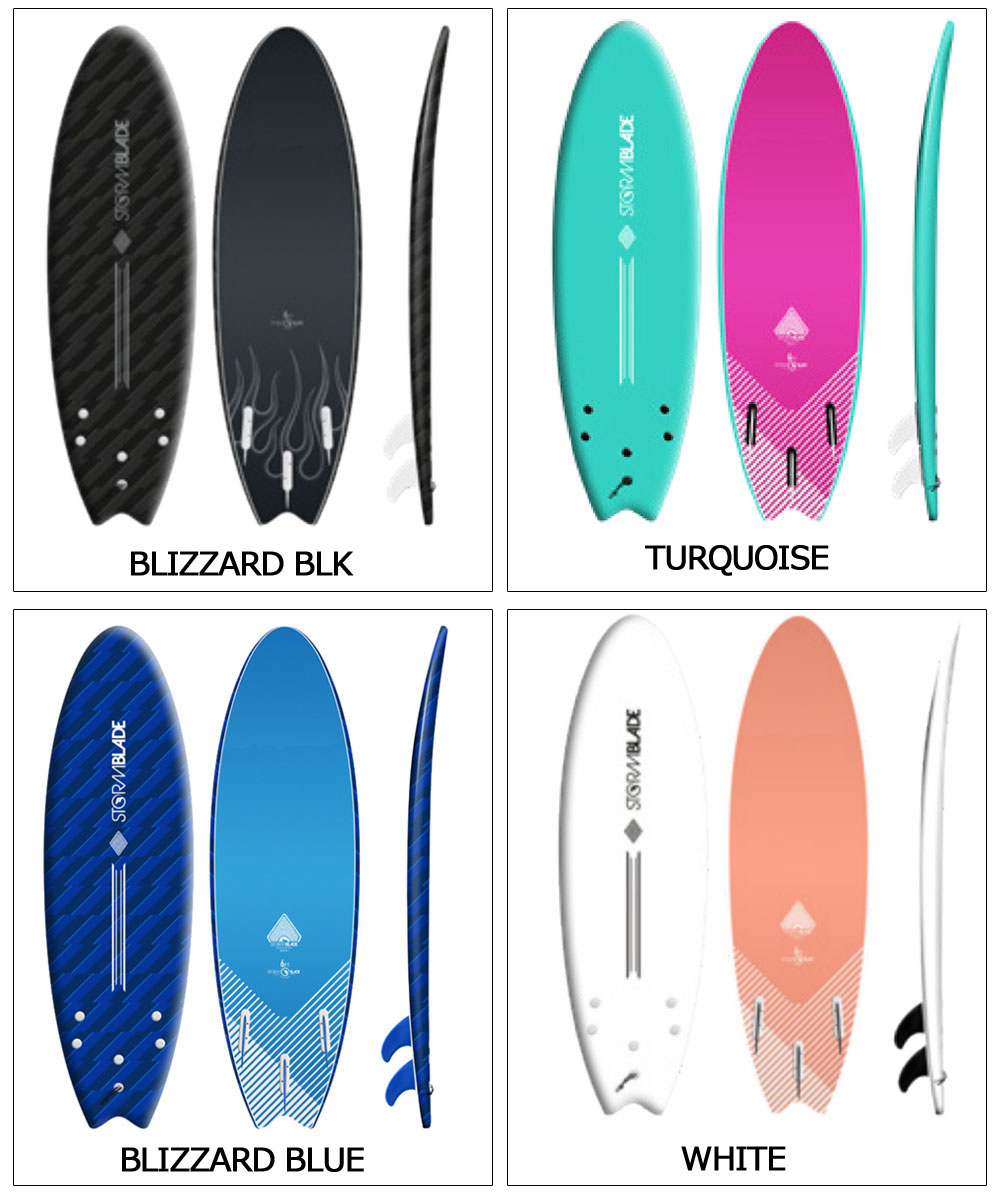 【送料無料】 ソフトボード ストームブレード スワローテールサーフボード 6’0 STORM BLADE 6ft SWALLOW TAIL  SURFBOARD ソフトサーフボード WHITE BLACK BLUE WEHITE おすすめ 初心者 中級 上級 子供 人気 日本限定カラー