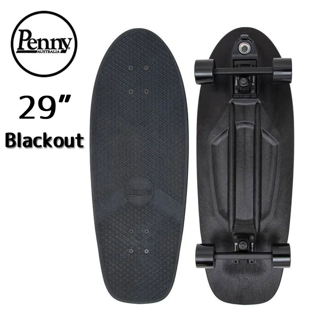 即購入可】ペニー ブラックアウト 22インチ penny blackout - スケート