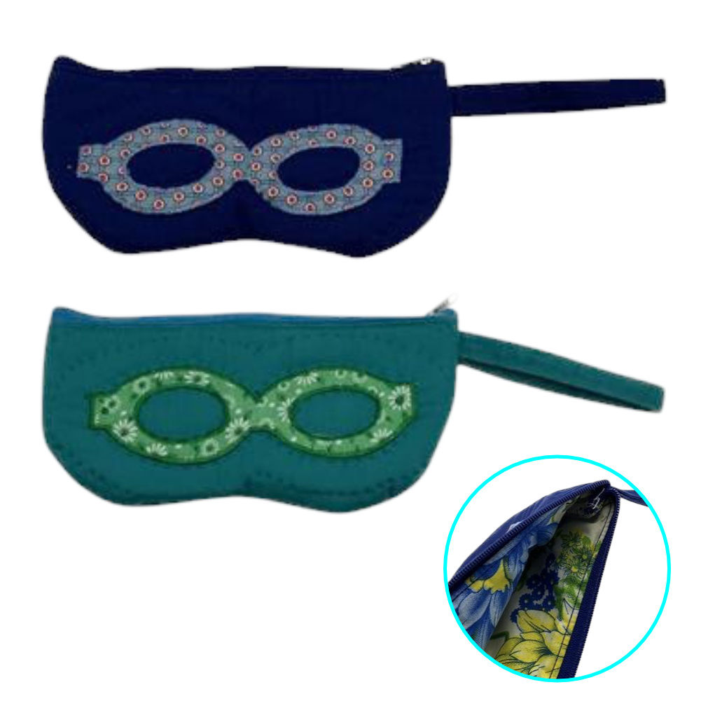 HAWAIIAN AIRLINES サングラスケース ハワイアンキルト メガネケース 2カラー サングラスケース