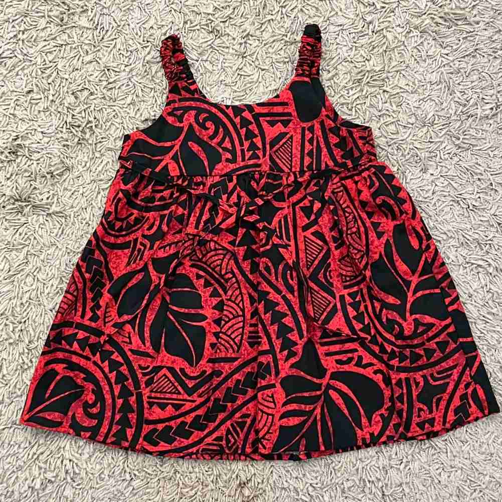 G☆⑧　ハワイアンワンピース 子供服ハワイアン キッズワンピース HS ハワイアンフラワー