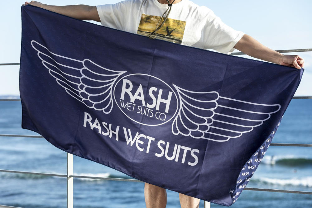 2025 RASH ラッシュ マイクロファイバー タオル バスタオル 羽