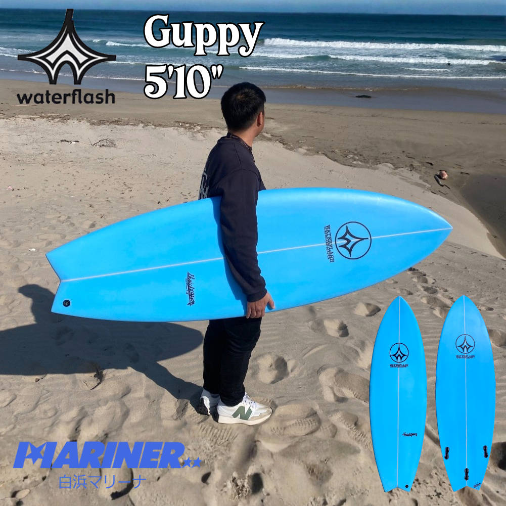 サーフボード ショートボード Waterflash Guppy 5'10 ウォーター