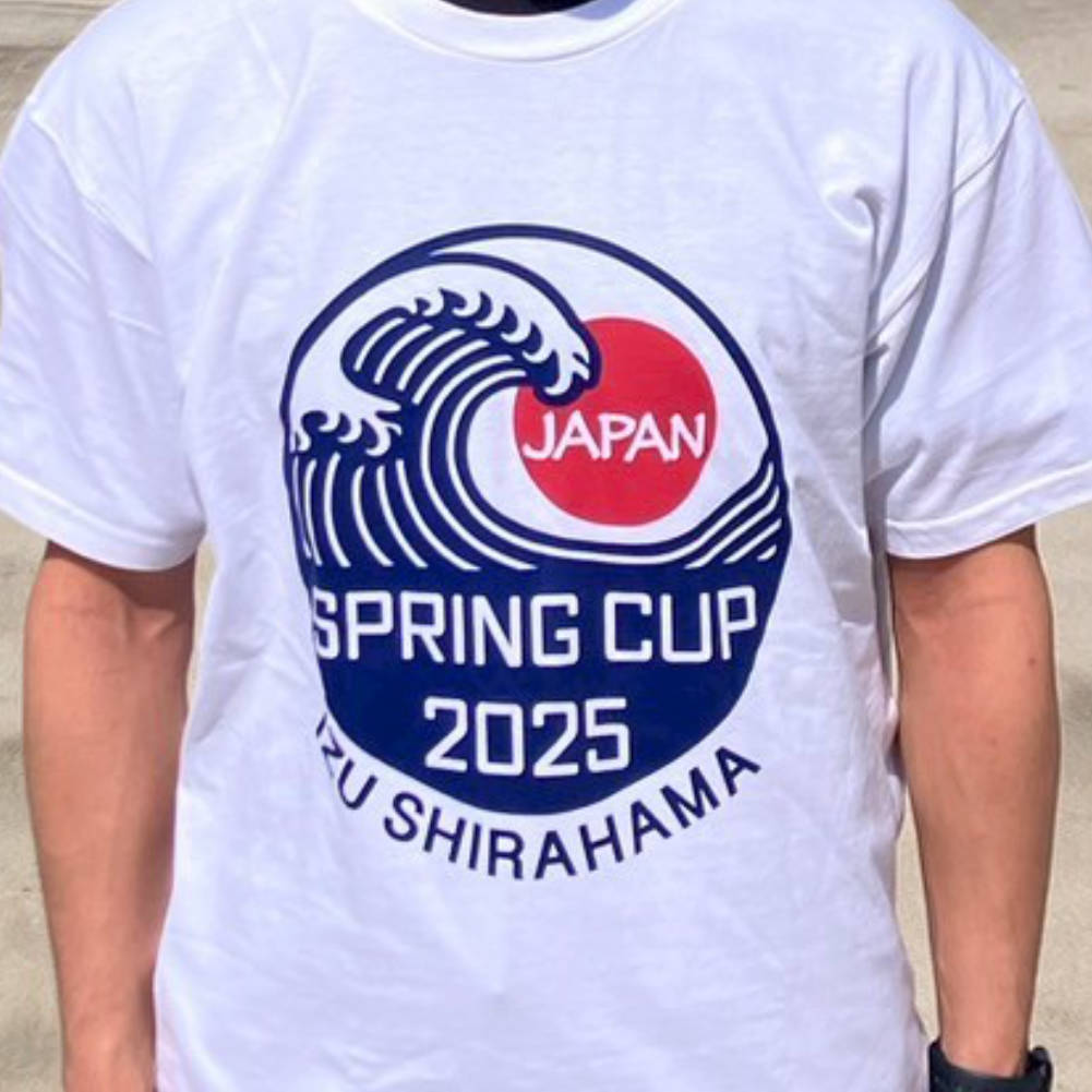 2025 白浜 スプリングカップ オリジナル Tシャツ サーフィン