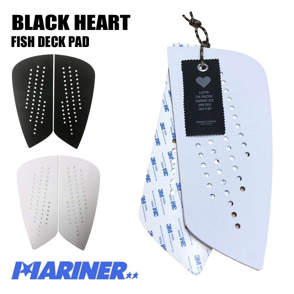 デッキパッド ブラックハート ２ピース ツイン ハイブリッド デッキパット BLACK HEART piece TWIN HYBRID DECK  PAD