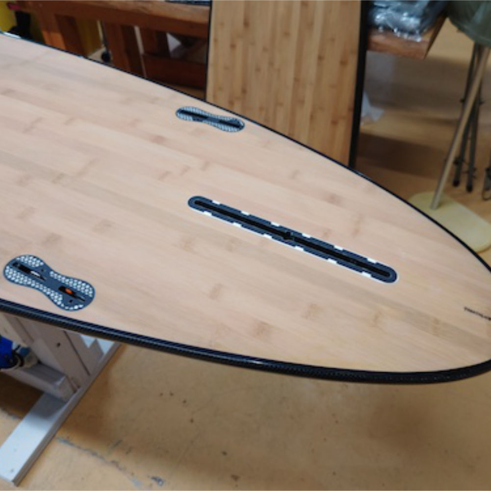 ロングボード 2分割 ゴッデス サーフボード ツーピース バンブー