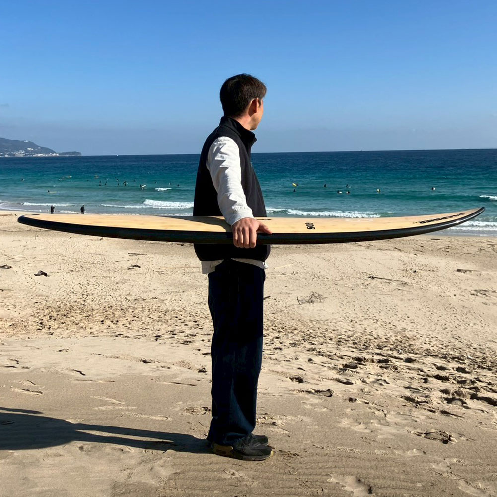 ショートボード 2分割 ゴッデス サーフボード ツーピース バンブー