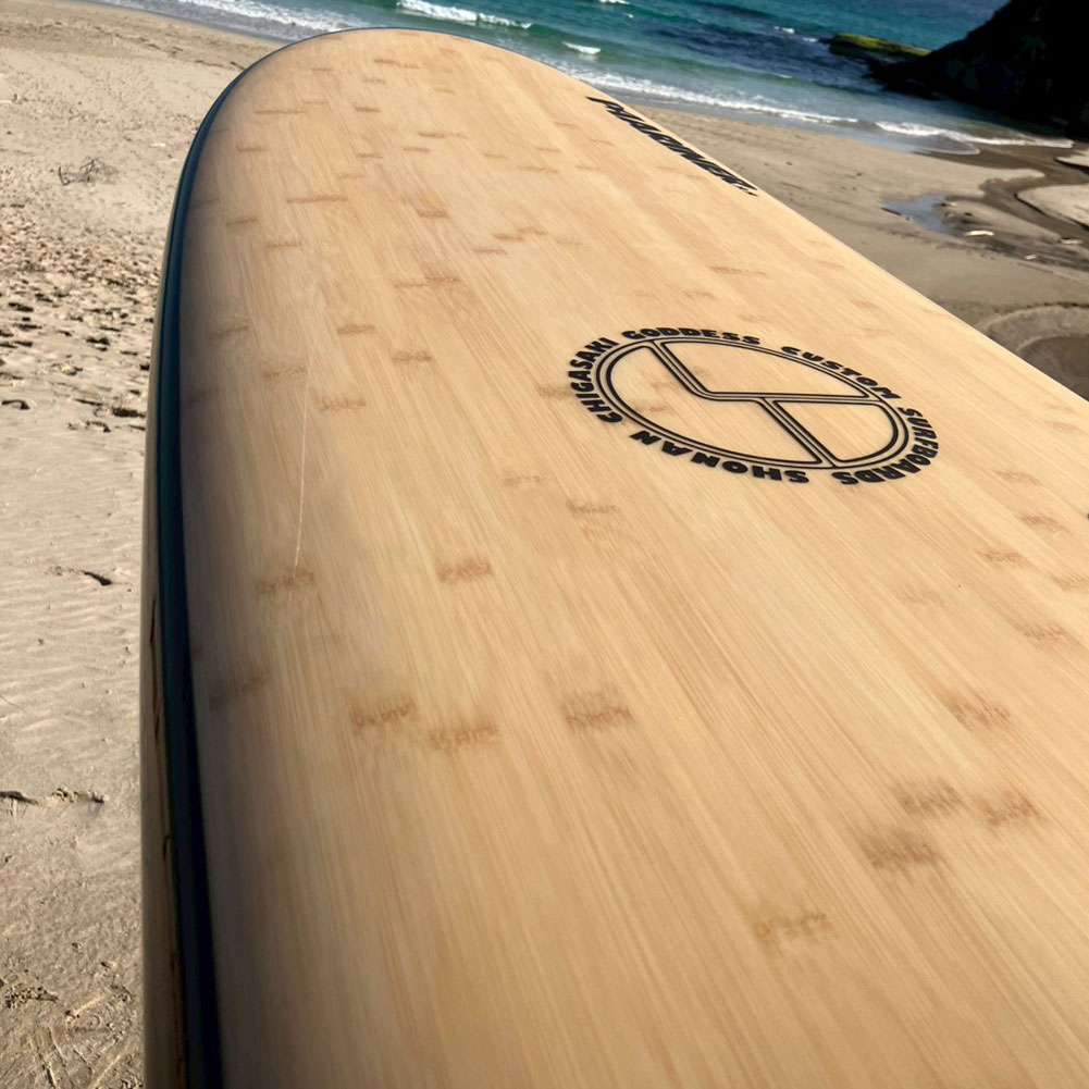 ロングボード 2分割 ゴッデス サーフボード ツーピース バンブー