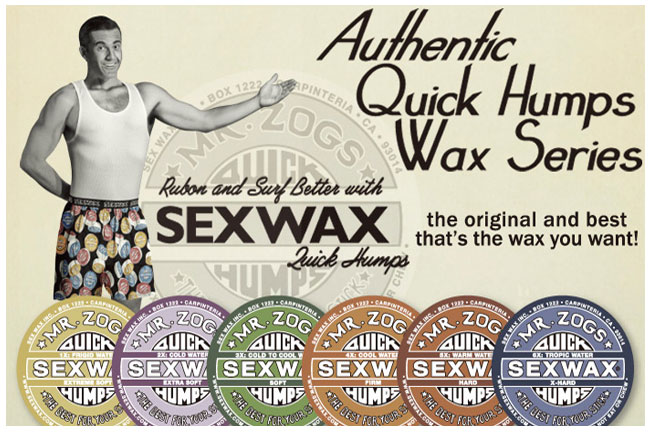 SEX WAX セックスワックス Quick Hump サーフワックス/サーフボードワックス サーフボード滑り止め サーフィン用品