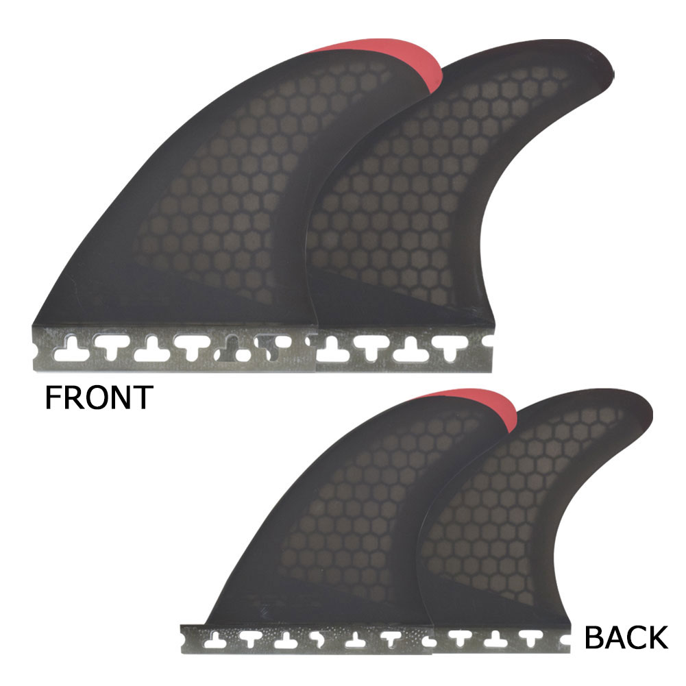 【送料無料】 ショートボード用フィン ツールス フィン タイプシー クアッド ハニカム フューチャーフィン TLS FIN TYPE-C QUAD  HONEYCOMB FUTUREFUTURES. クアッドフィン FRONT FIN × 2枚 BACK FIN × 2枚 4枚セット TOOLS 